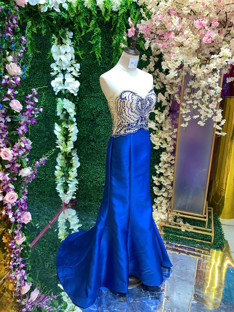 Vestido verde royal hot sale