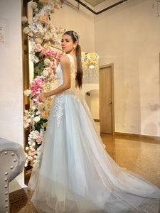 ALQUILER | Vestido De Novia Corte A Con Encaje