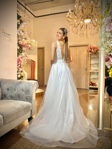 ALQUILER | Vestido De Novia Corte A Con Encaje