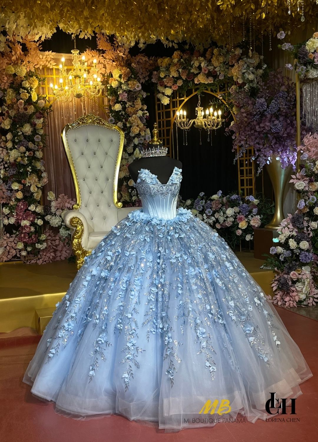 ALQUILER | Colección GLAMOUR | Vestido para quinceañera