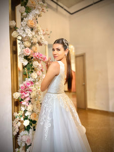 ALQUILER | Vestido De Novia Corte A Con Encaje